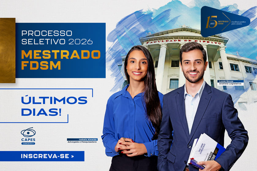 MESTRADO 2026 ÚLTIMOS DIAS