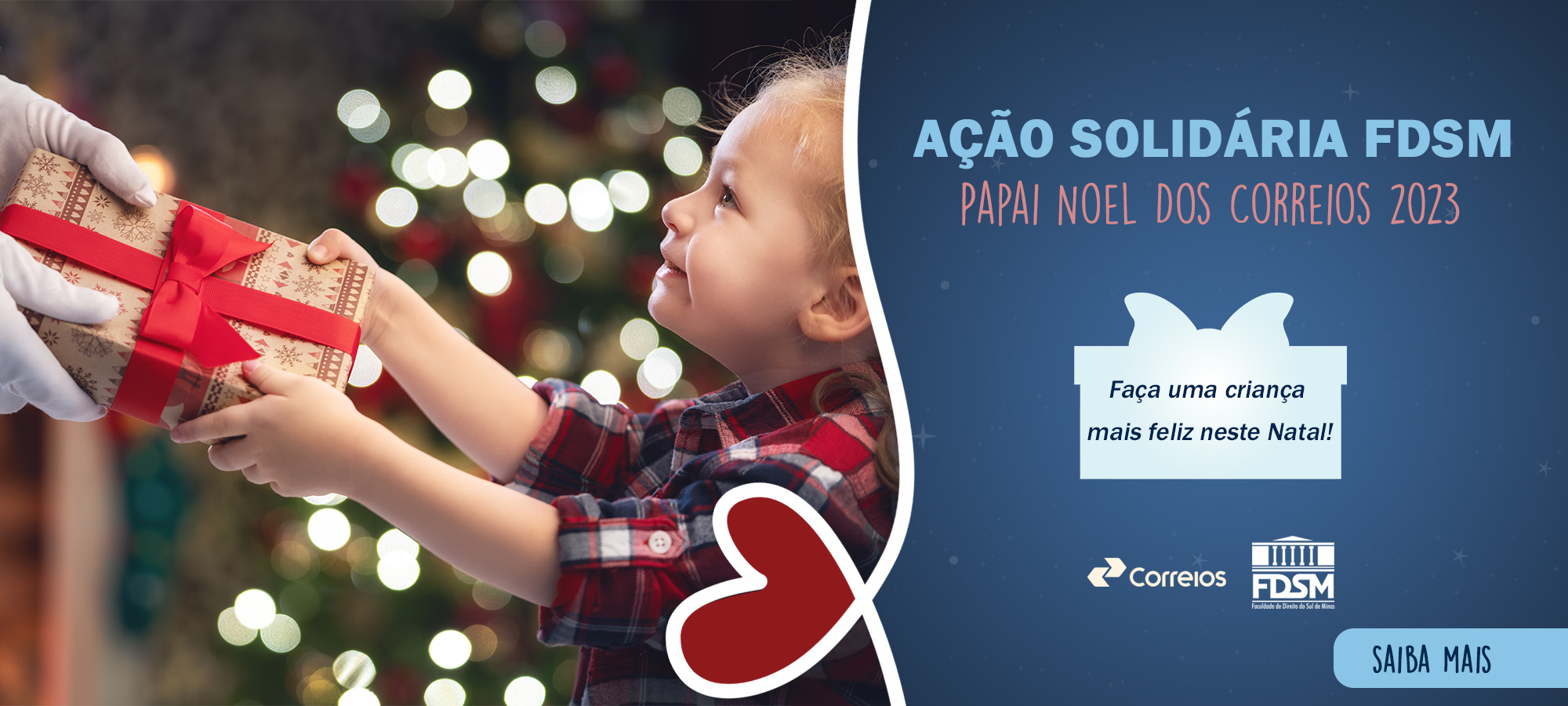 NATAL SOLIDÁRIO FDSM E CORREIOS