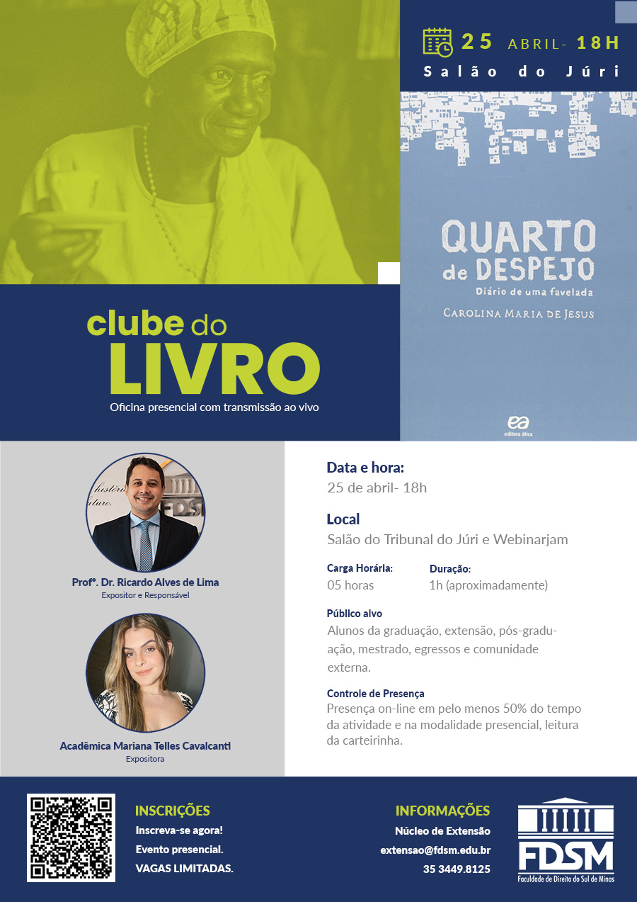 Evento 980 - OFICINA 'CLUBE DO LIVRO'.