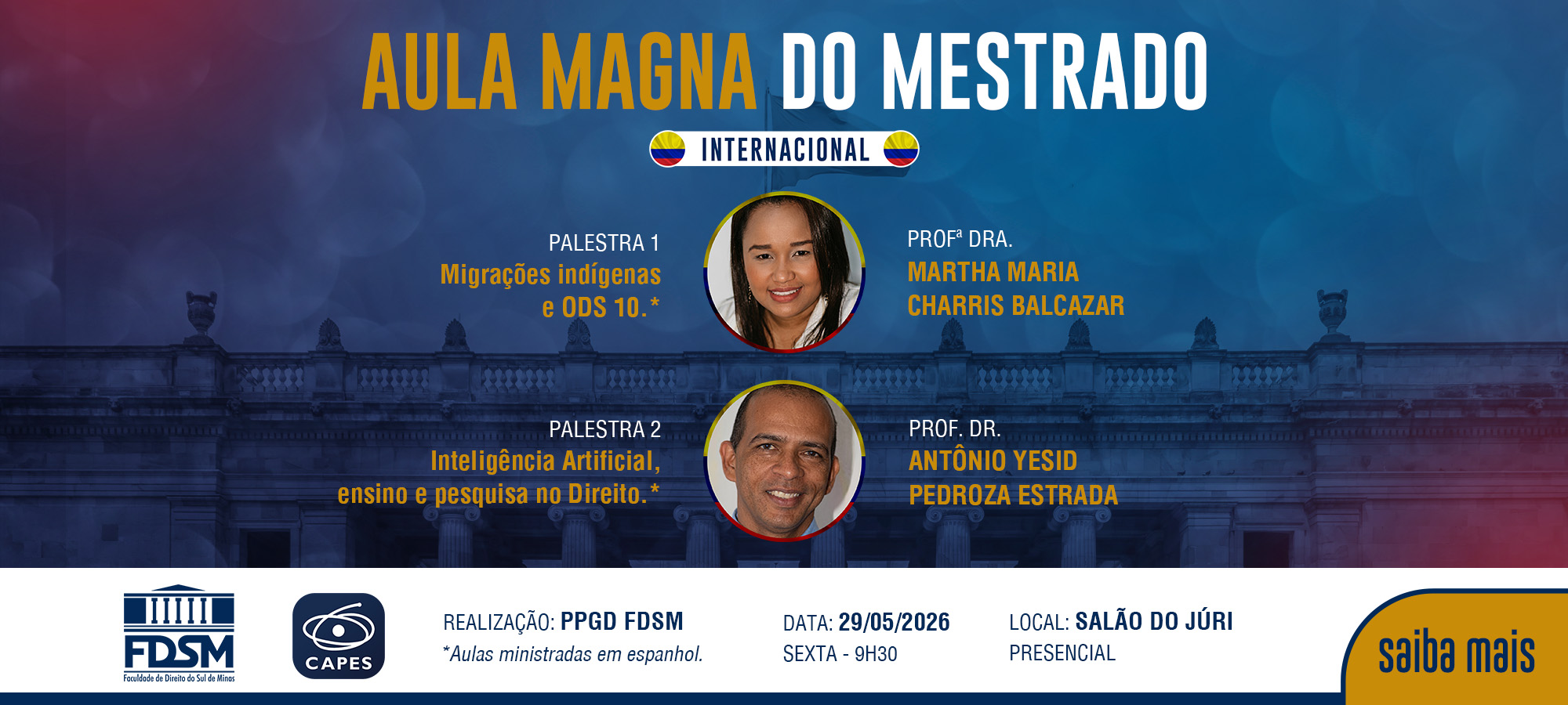 AULA MAGNA DO MESTRADO