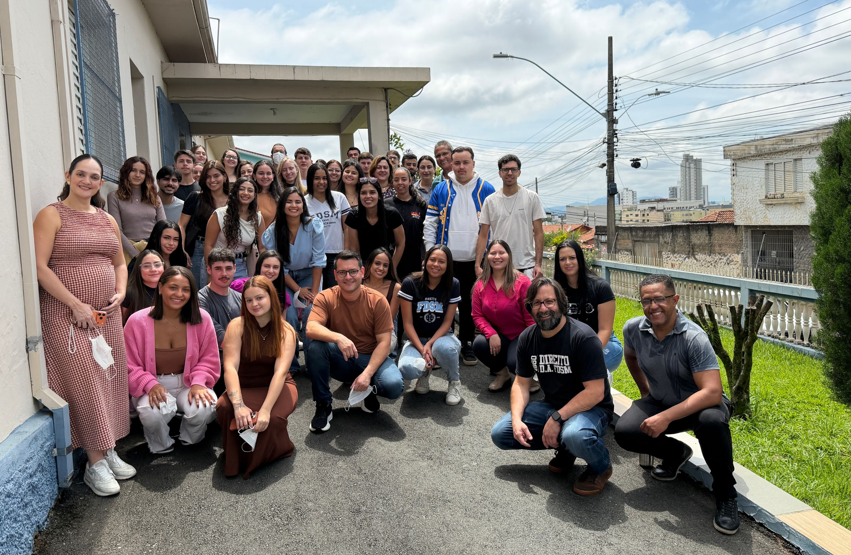 Projeto de Extensão da FDSM promove visita ao Asilo Betânia da Providência