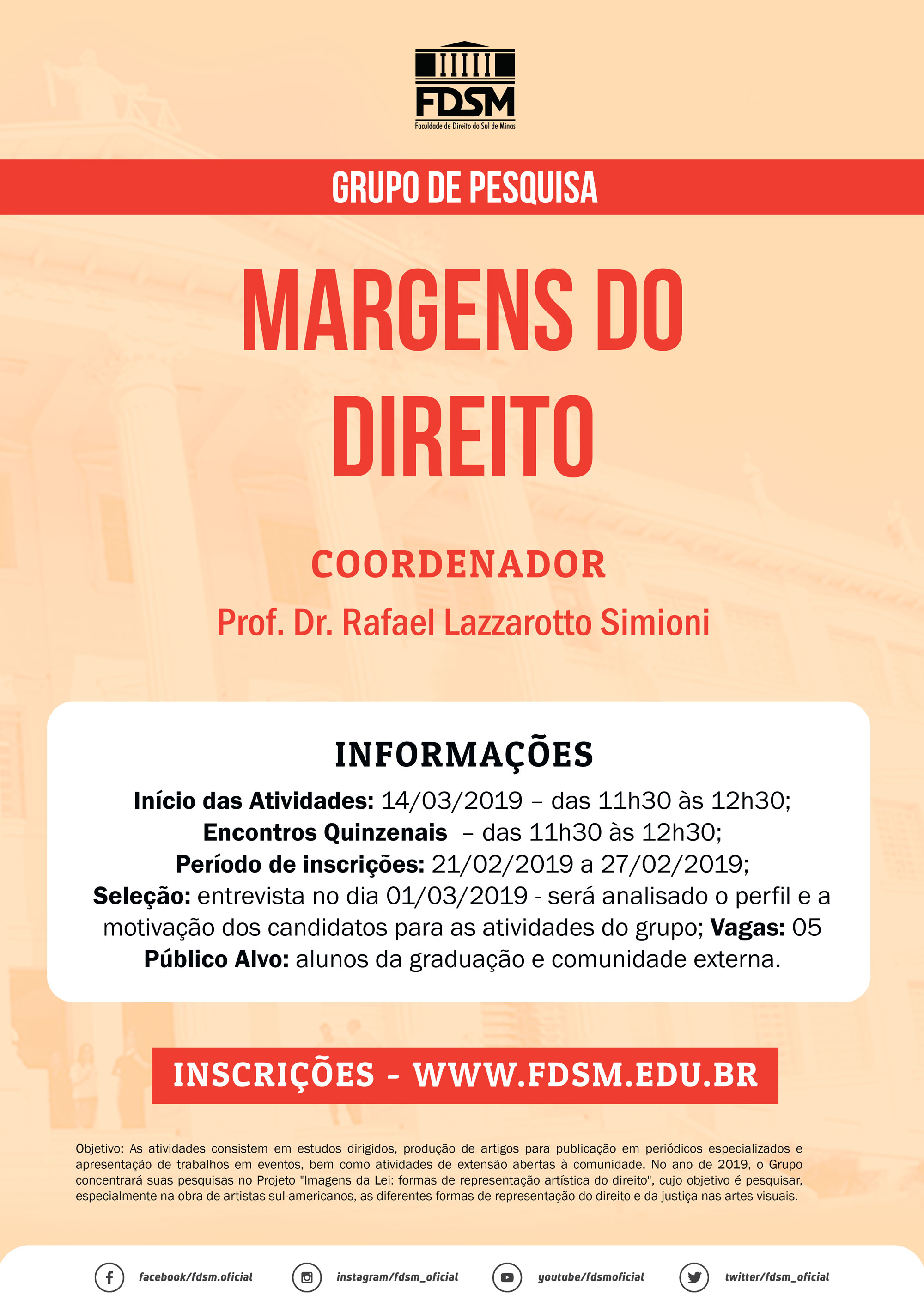 Evento 426 - GRUPO DE PESQUISA MARGENS DO DIREITO