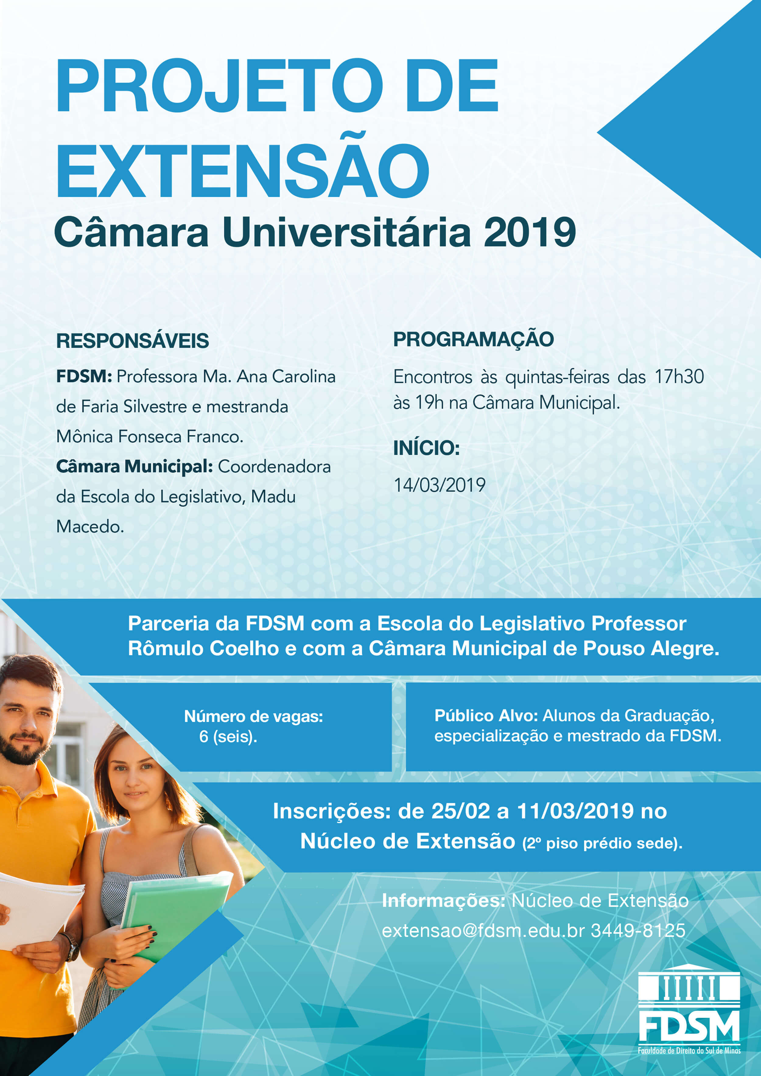 Evento 431 - CÂMARA UNIVERSITÁRIA 2019