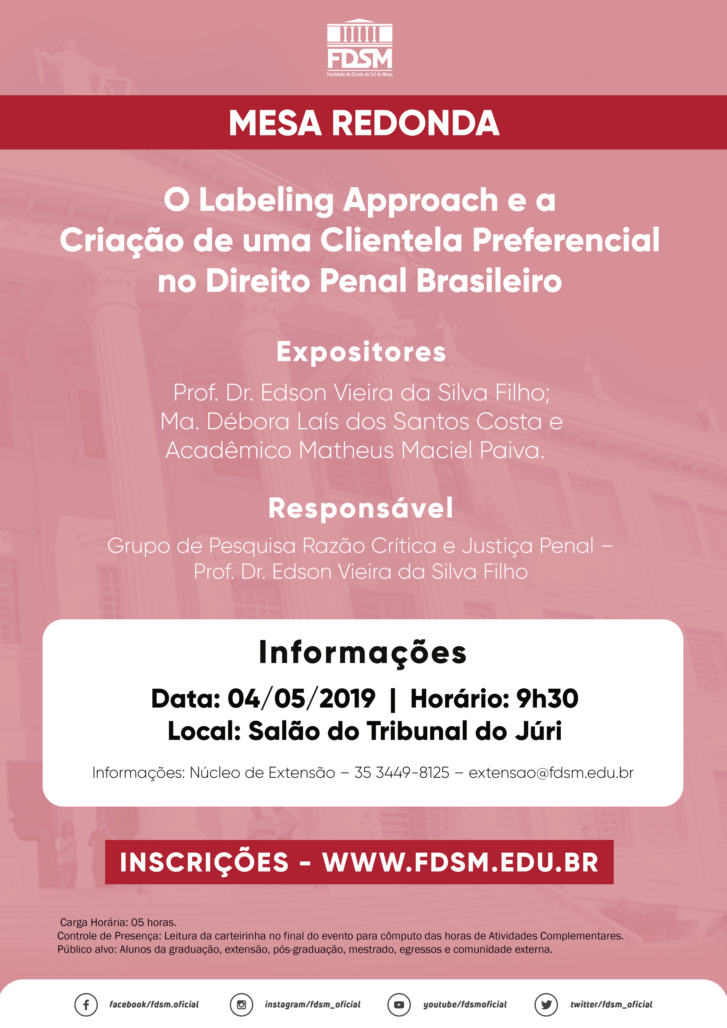 Evento 465 - MESA REDONDA