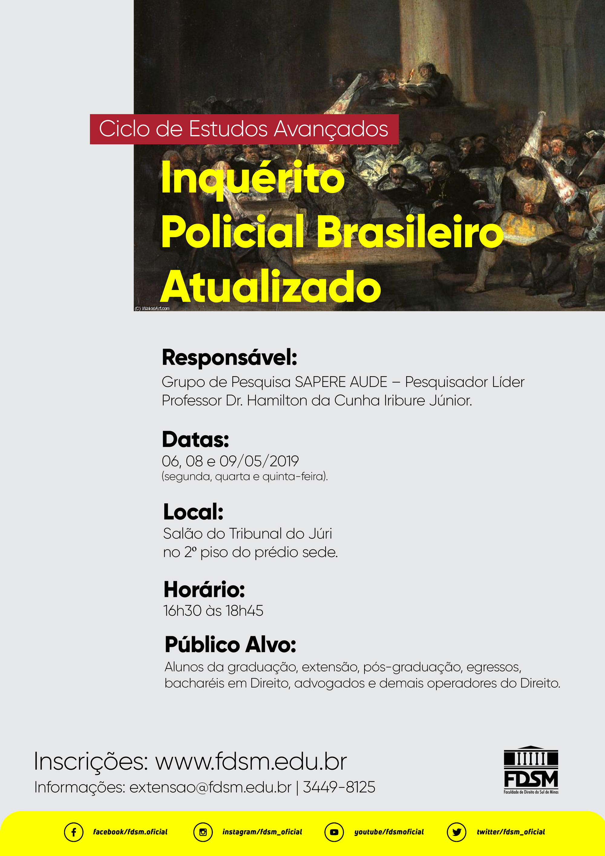 Evento 467 - CICLO DE ESTUDOS AVANÇADOS