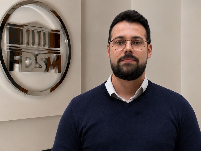 Foto do docente responsável: Matheus de Souza Garcia